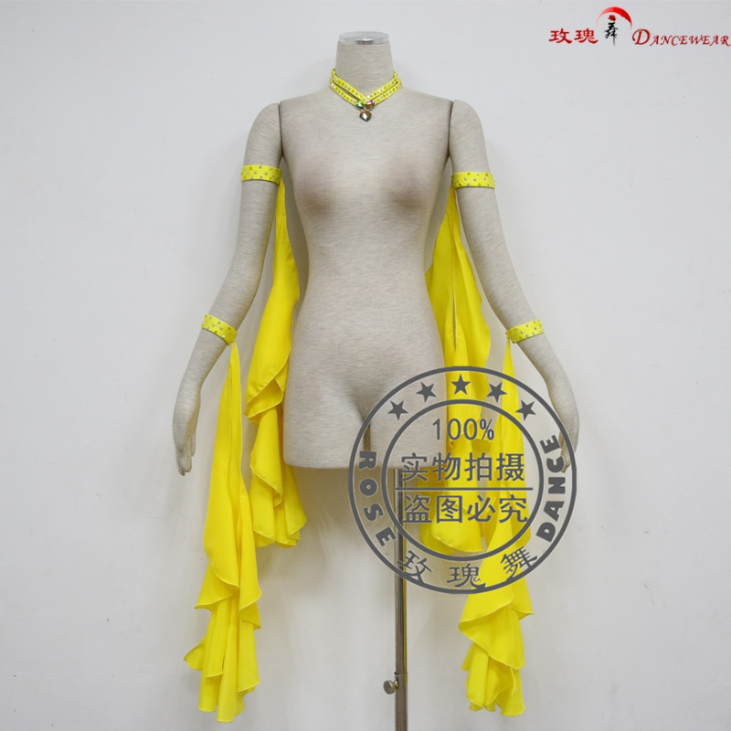 Rose Dance 99 New Modern Dance Collar Arm Loop Streamer Ballroom Dance Accessories Neck Ornament Latin Dance PS1075