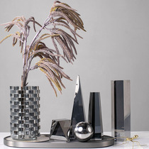 Nordic Light Lavish Geometric Water Crystal Ball Pyramid Pendulum Pieces Modern Living Room Wine Cabinet Hyun Guan Office-Like Room Furnishing