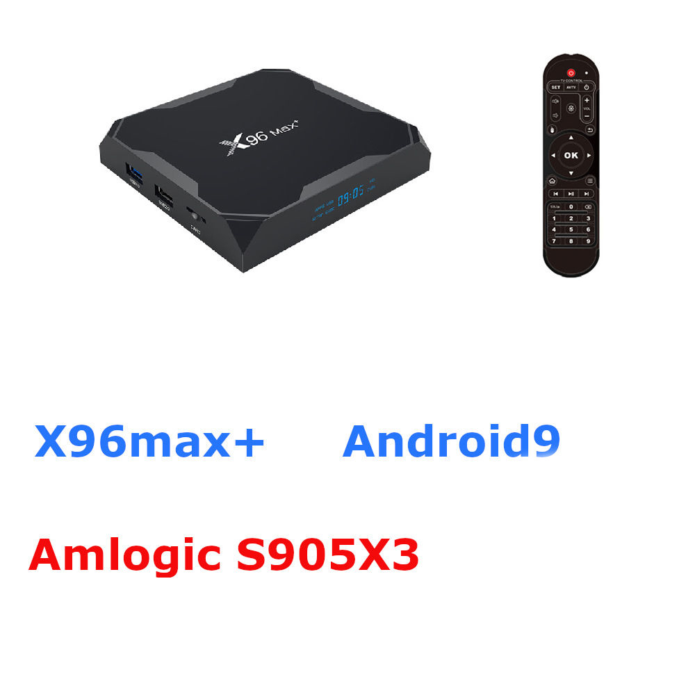 X96Max Network Player S905X3 Android 90 Gigabit Network Dual-band WIFI Bluetooth DDR4