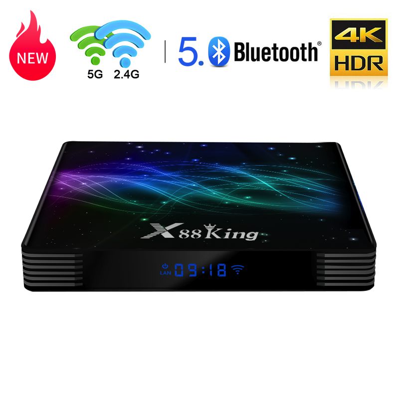 S922X X88 king 128G Android 9 anbolt true Octa-core smart set-top box Dual band Gigabit WIFI
