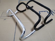 Road car black Silver retro bend 25 4 31 8*420mm Racing bend bend the folding car