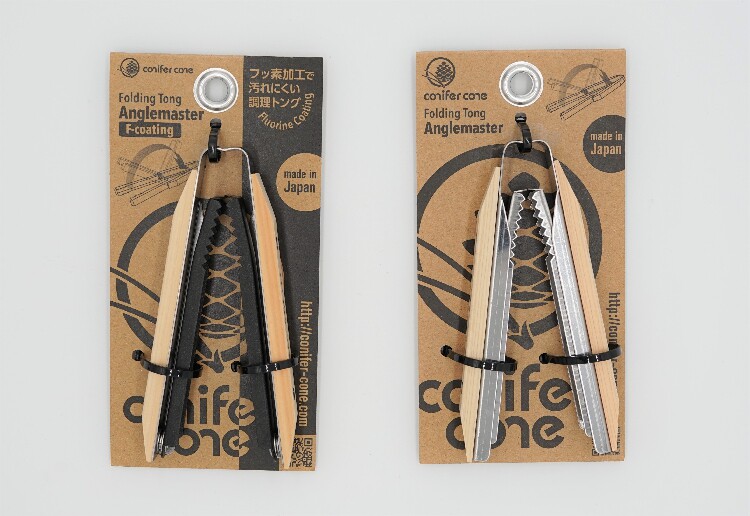 Conifer Cone Folding Tong Pine Ball Outdoor Folding Clip B6 Camping Stainless Steel Barbecue Clips