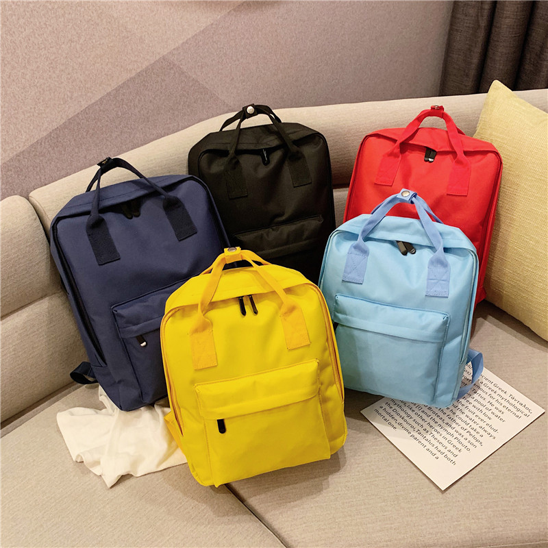 Korean version of the children's kindergarten primary school students lightweight schoolbag British portable backpack parent-child travel backpack custom tide