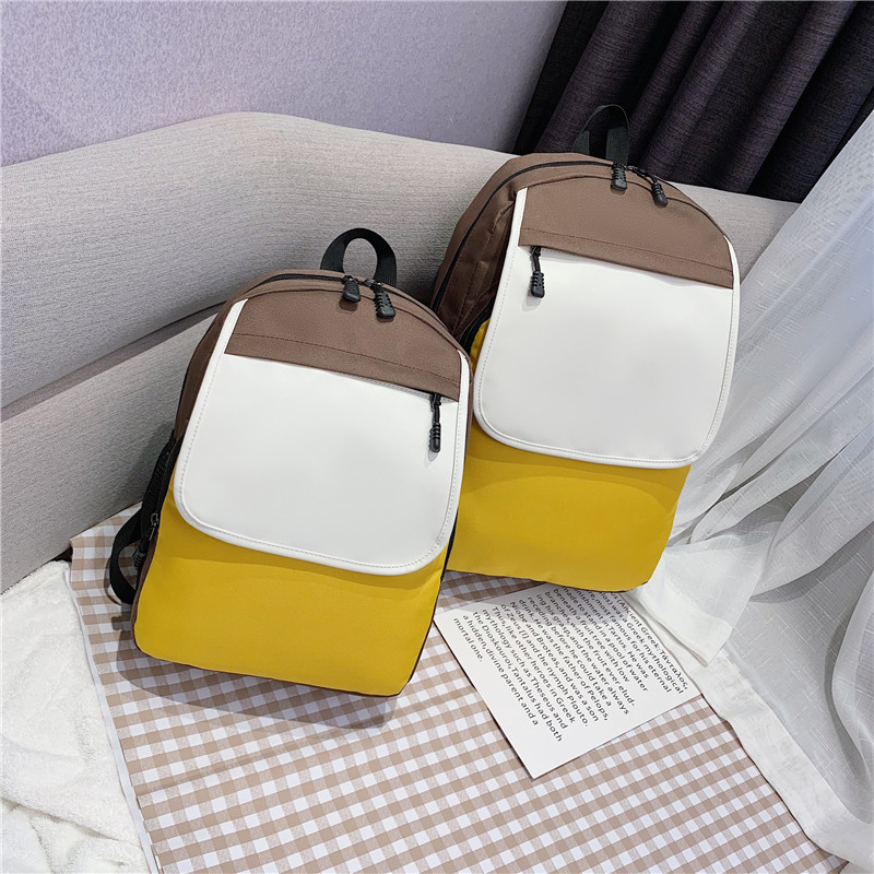 School Bag Customised Primary And Middle School Kindergarten Training Course Imprint Logo Logos Advertising Booking with Bag Double Shoulder-Shoulder Bag Booking