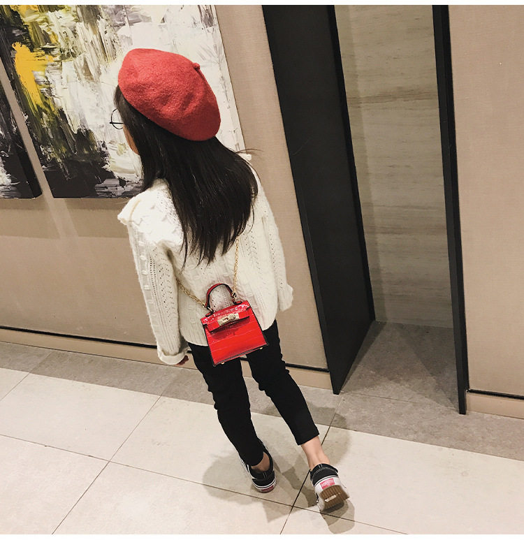 Children accessories Package Pack Women's new Korean version Trend girl Hand Oblique Satchel Mead princess Single shoulder bag Zero wallet