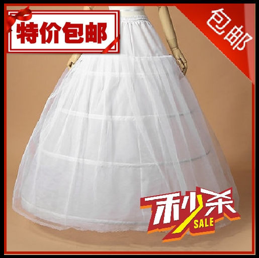 Quality good tightness waist strap bridal dress Wedding Dress Support Cosplay Dress Styling Three Steel Ring Skirts