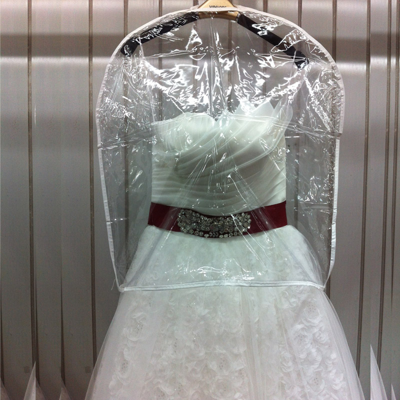 Wedding dress Dress Half Bag Upper Body Bag Ultra Transparent Half Bag Gown Bag Dust Cover Manufacturer Direct