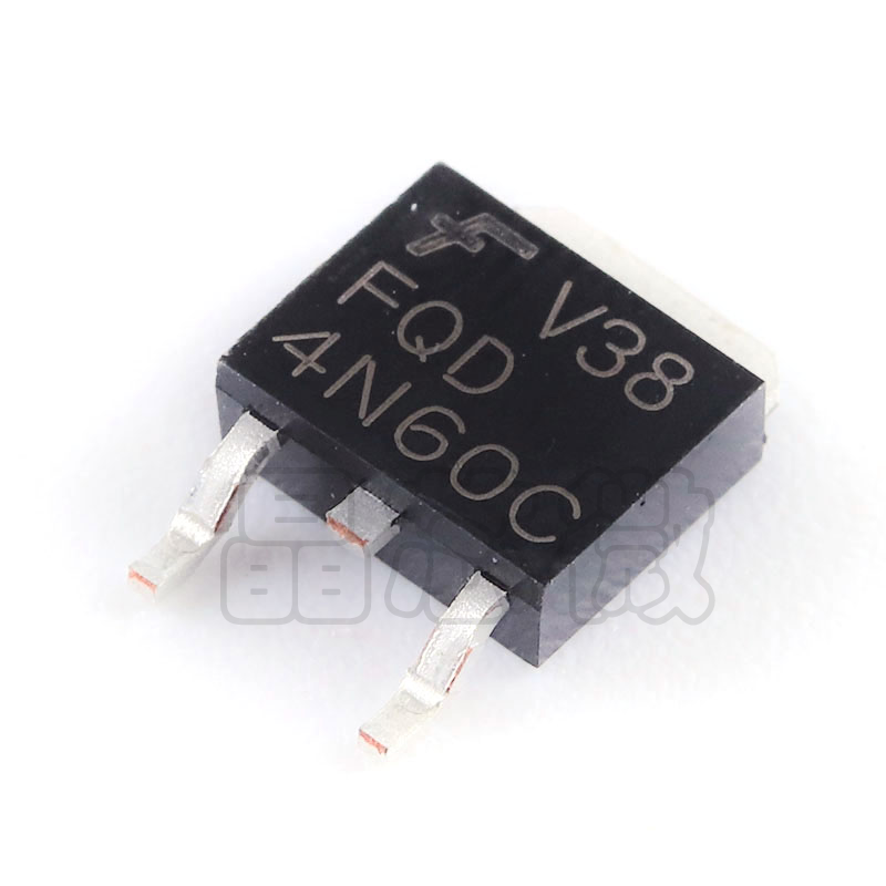 4N60C Foot 4A 600V TO-252 FQD4N60C SMD N-channel MOS field effect transistor