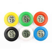 Circular electronic humitometer embedded type electronic thermometer acrylic box climbing box indoor outdoor thermometers