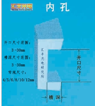 HSBC inner hole polymagnetic block magnet guide soft ferrite manganese zinc ferrite high frequency intermediate frequency various sizes spot