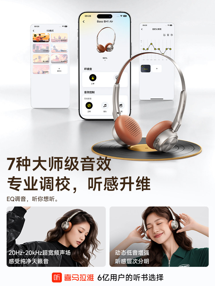 [Breaking News] Baseus Bh1 Air Retro Over-Ear Headphones, Bluetooth Wireless, Specially Designed for Computers