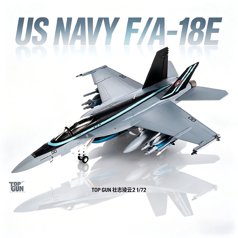 Microfilm/Jc F/A-18E Hornet Fighter Top Gun 1/72 Microfilm/Jc F/A-18E Hornet Fighter Top Gun 1/72