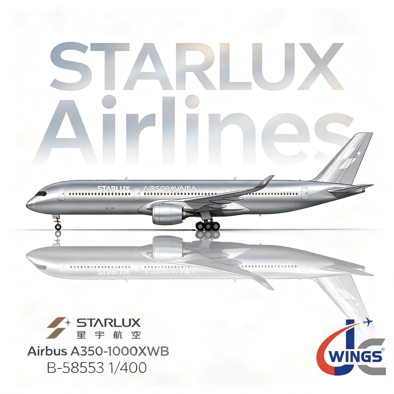Jc Wings Xingyu Airlines A350-1000 B-58553 Hasekatsu Amano Co-Branded Aircraft Model 1/400