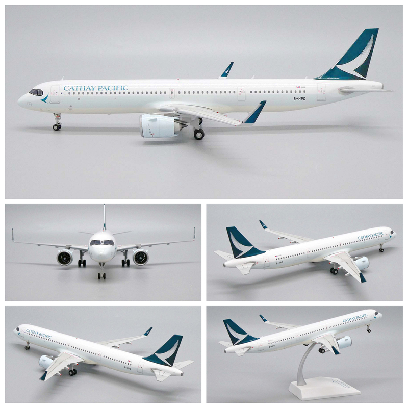 Jc Wings Ew221N011 Hong Kong Cathay Pacific A321Neo B-Hpd Aircraft Model 1/200
