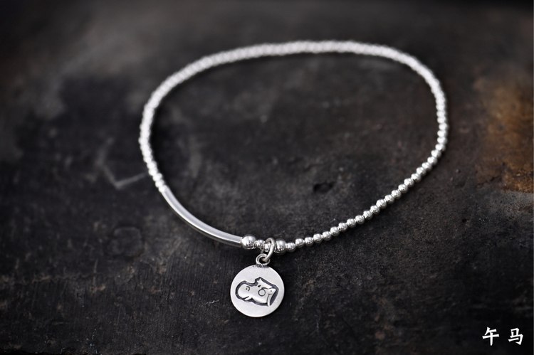 Bracelet de cheville Femme en Argenterie - Ref 3103886 Image 18