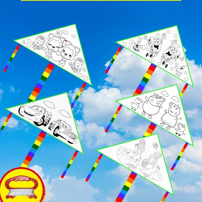 5.1元【秒发货】风筝线+大风筝+风筝板