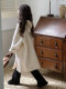 Korean Uamtor Girls' Double-Sided Cashmere Coat 2025 New Autumn and Winter Rich Girl Mid-Length High-End Coat
