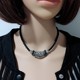 Ornament necklace, women's clothing, clavicle chain, creative short trendy neckband, student pendant, simple forest style, Japanese and Korean