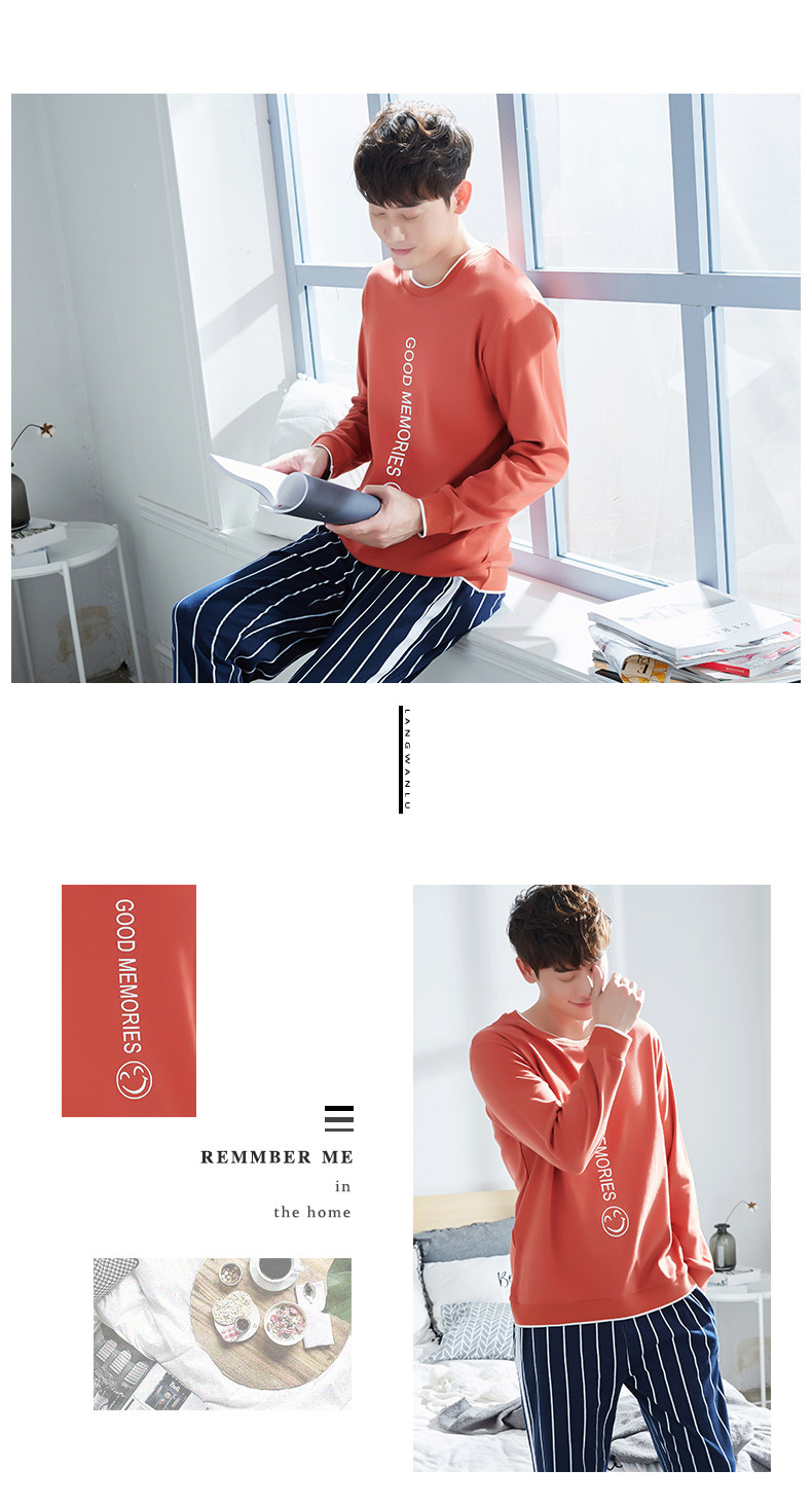 Pyjama mixte en Coton à manches longues - Ref 3005904 Image 12