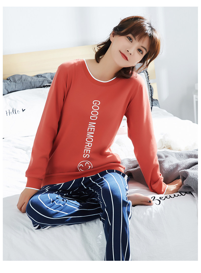 Pyjama mixte en Coton à manches longues - Ref 3005904 Image 15