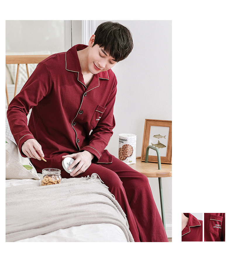 Pyjama mixte en Coton à manches longues - Ref 3005593 Image 19