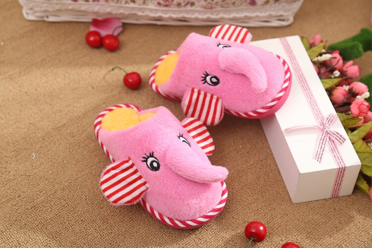 Pantoufles enfants en suède pour hiver - semelle autre - Ref 1006553 Image 9