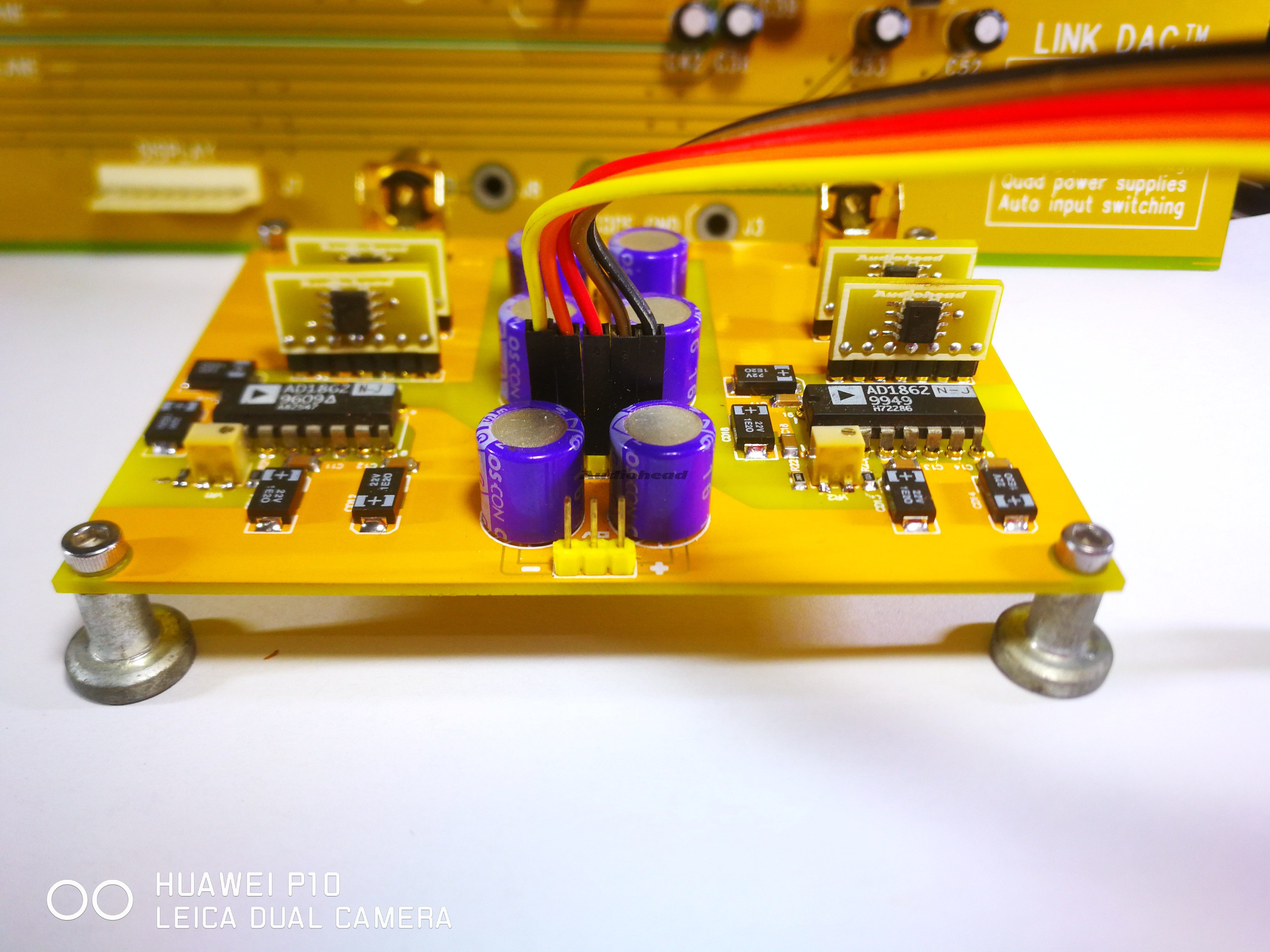AD1862 DAC 解码板 PCB NOS DAC