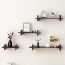 Solid Wood non-perforated U-shaped shelf Wall living room bedroom creative wall kitchen wall Wall kitchen wall decoration