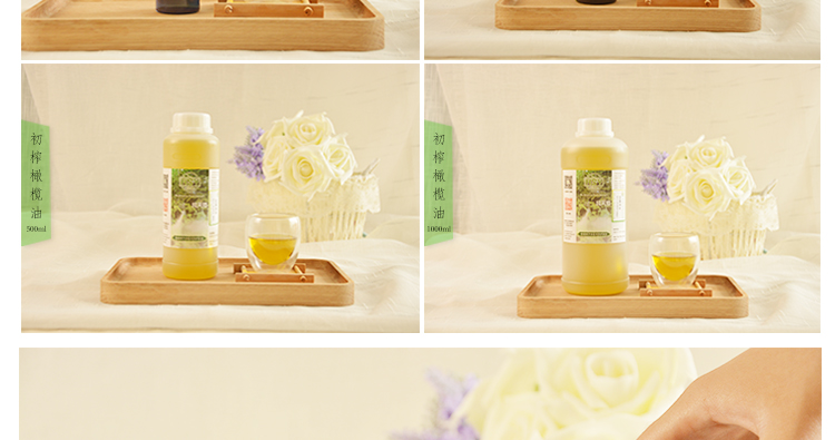 Xà phòng Handmade Nguyên liệu gốc Dầu gốc Extra Virgin Olive Oil EV Olive Oil Massage Skin Care Base Oil 250ml - Tinh dầu điều trị tinh dầu thơm phòng ngủ