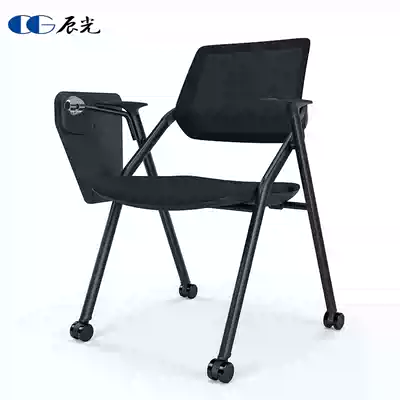 Folding training chair with table board conference room meeting chair with writing board training class chair table and chair integrated conference chair