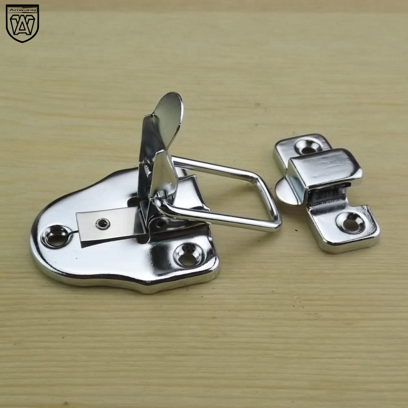 Packaging Accessories kit Corrugated Iron Clasp With Lock SON DUCKBILL BUCKLE WOODEN CASE SHEET IRON CASE WITH SNAP LOCK CATCH.