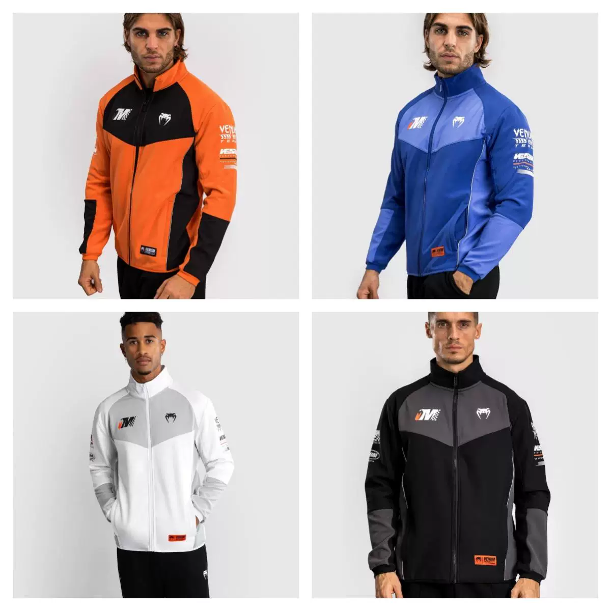 Спортивный кардиган VENUM с капюшоном, длинный рукав, спортивный костюм