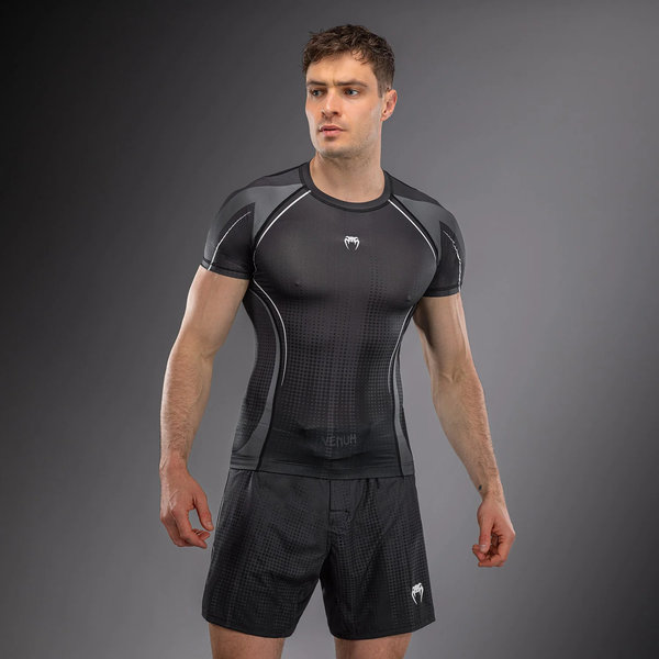 Venum Stealth яд Драться обучение Антисвязывающий сжатие Одежда бокс саньшоу (свободный спарринг) бокс плотно короткий рукав