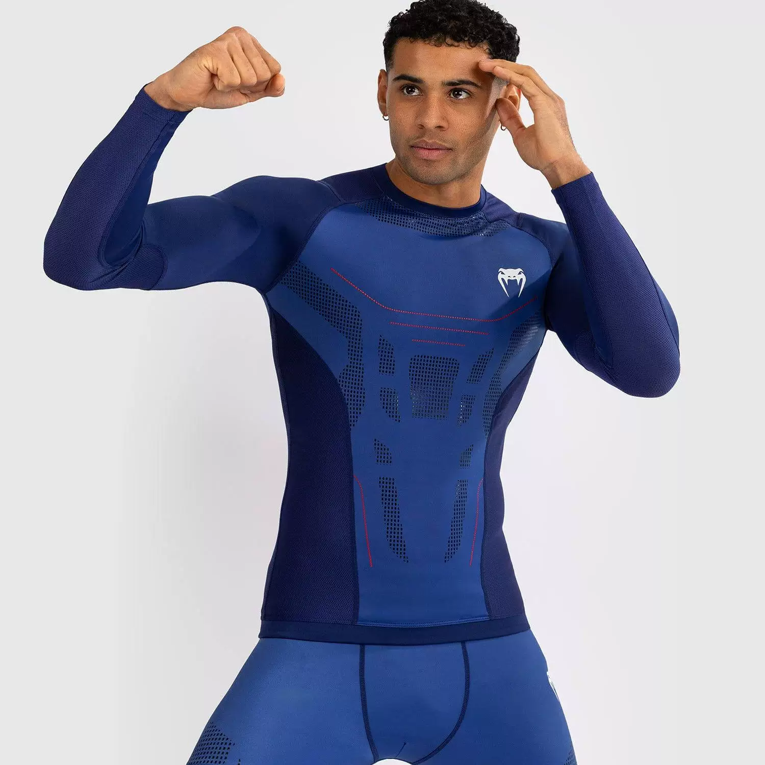 VENUM Boxing short sleeve T-shirt for training for wrestling, long-sleeve, tight