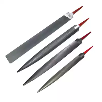 Italian file imported woodworking file instrument making tool-violin making file four-piece set to send handle