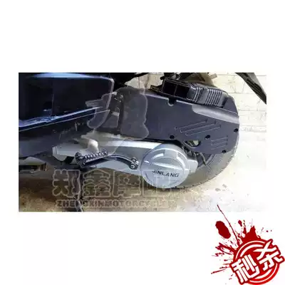 Scooter 125 Engine Side Cover Qiaoge Fuxi Ghost Fire GY6125 Belt Cover Left Coat Cover Aluminum Coat Cover