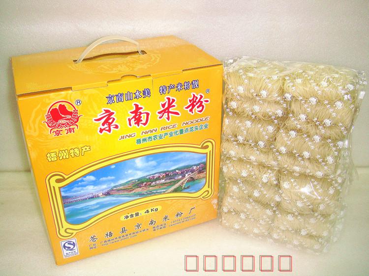 () Wuzhou specialty Cangwu Jingnan rice noodle rice noodle 4000g (smooth, refreshing, flexible and easy to cook)