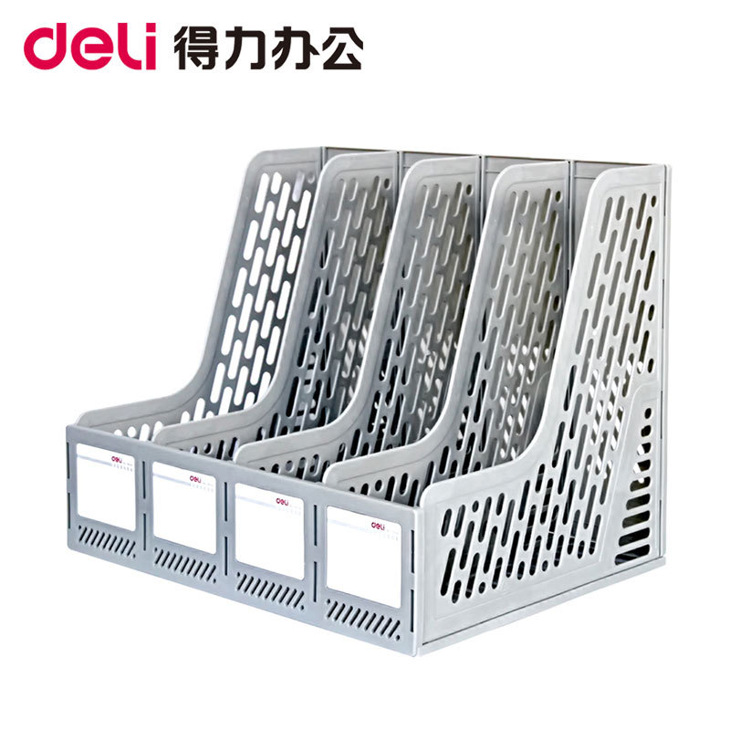 The Right-hand 9846 Grey Four Couplets File Box Plastic Data Shelf Documents House Office Document Containing