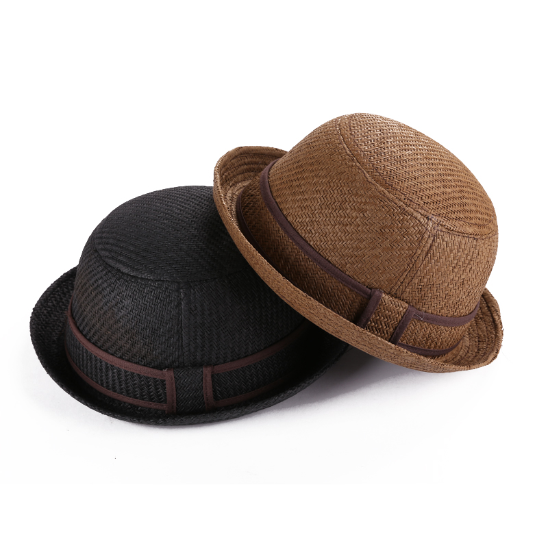 Chapeau pour homme dôme en raphia - Ref 1925850 Image 8