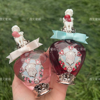 Flower Knows Strawberry Cupid Eau De Toilette 50ml Floral and Fruity Scent, Sweet Milky Fragrance, Fresh Lychee Scent, Long-Lasting Fragrance