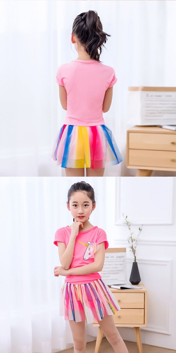 Bán buôn đồ bơi trẻ em cô gái chia váy cô gái đồ bơi nữ bé Hàn Quốc trẻ em lớn bong bóng tắm nước nóng mùa xuân - Bộ đồ bơi của Kid đồ bơi trẻ con