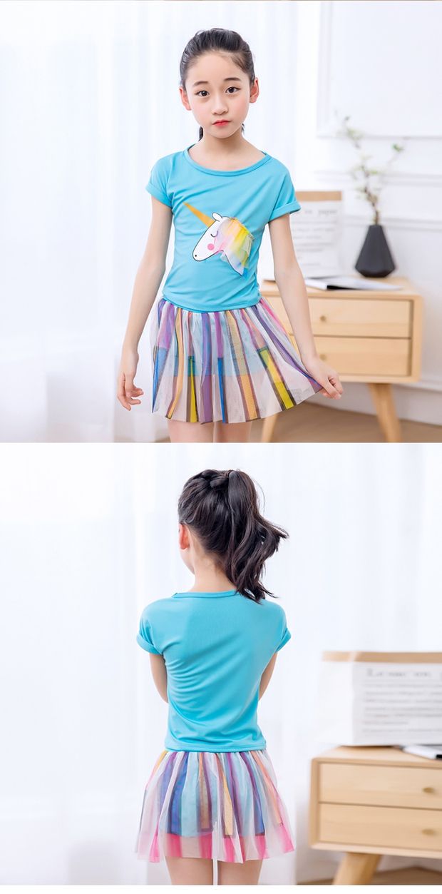 Bán buôn đồ bơi trẻ em cô gái chia váy cô gái đồ bơi nữ bé Hàn Quốc trẻ em lớn bong bóng tắm nước nóng mùa xuân - Bộ đồ bơi của Kid đồ bơi trẻ con