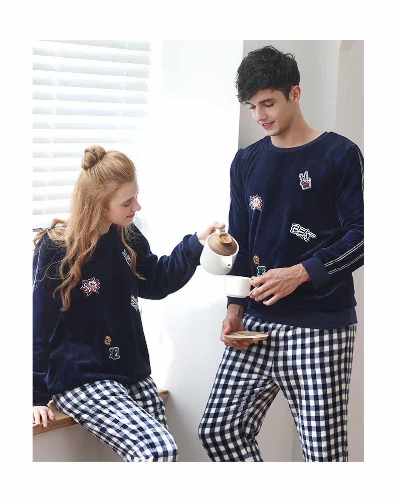 Pyjama mixte en Polyester Polyester  à manches longues - Ref 3005268 Image 12