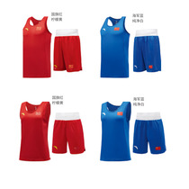 ANTA Anta Boxing Suit Sports Ball Suit National Flag Style Breathable Suit Short Sleeve Shorts Adult Sport