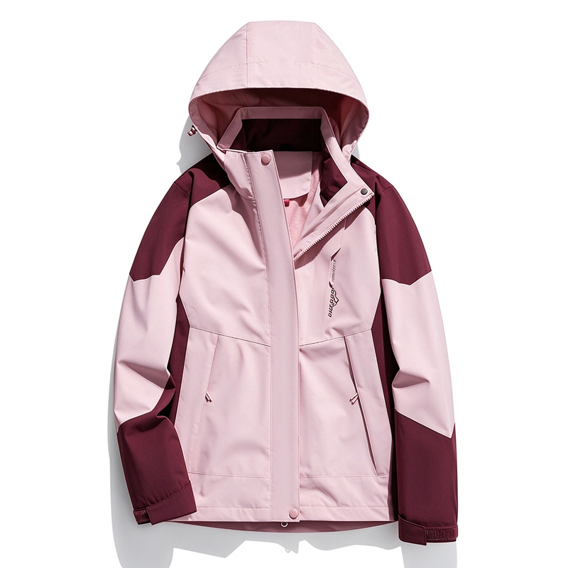 Kindergarten Teacher Uniform, Autumn and Winter Jacket, Windproof Three-In-One Jacket, Kindergarten Teacher Two-Piece Work Uniform