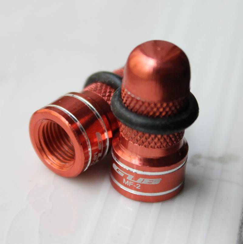  GUB MF-2 French mouth American mouth valve cap Aluminum alloy gas nozzle cap color gas nozzle cap 2 bags