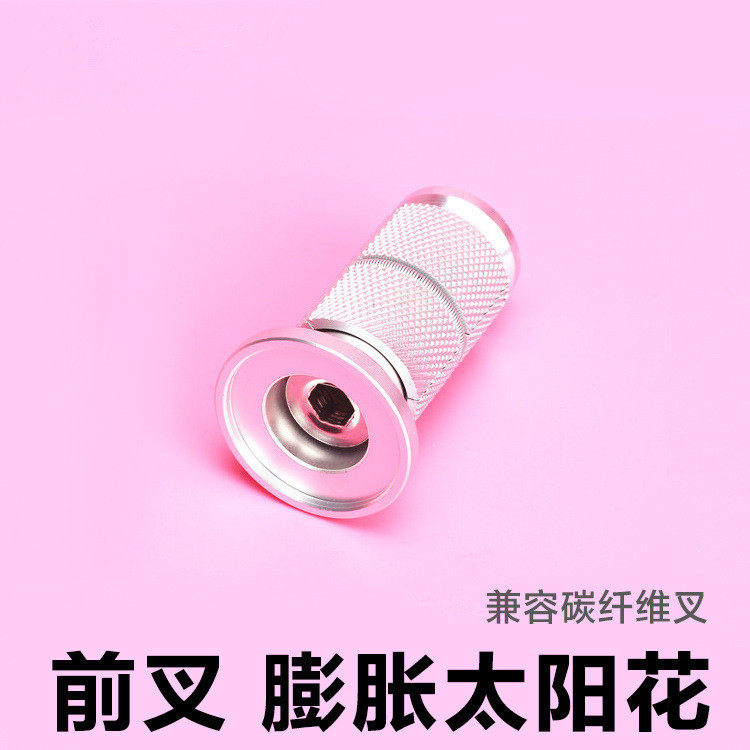 Mountain Road Bike Front Fork Head Bowl Group Hanging Core Carbon Fiber Front Fork Fluffy Sunflower Core Screw 28 6