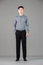 New Yun Tianhong T-108 mens slightly straight removable thickened four-way elastic down pants semi-finished products nine finished products