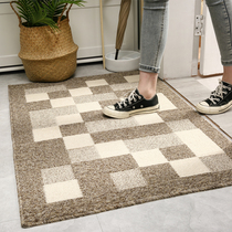 Simple entry floor mat entry door carpet home door door mat non-slip mat porch wear-resistant dust removal mat mat
