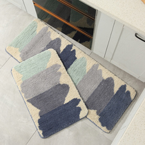 Nordic kitchen floor mat non-slip and oil-proof household waterproof and water-absorbing oil-absorbing long strip resistant to dirty floor mat bathroom door mat carpet